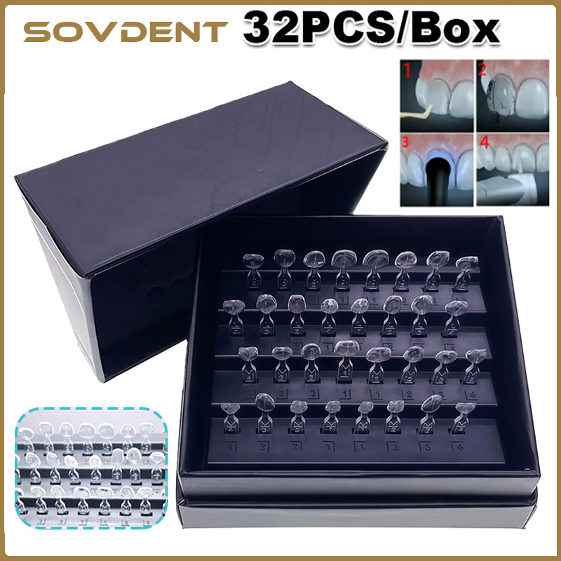 Teeth Whitening Moulds - Dental Veneer Mould Kit 32pcs/Set Composite
