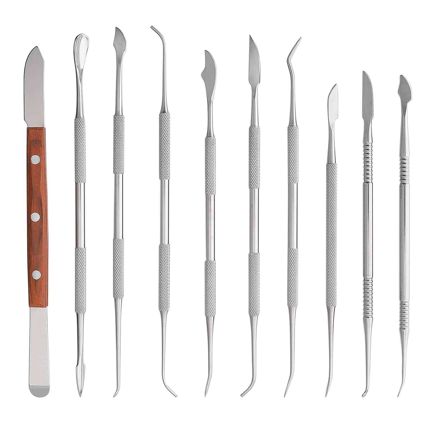 10pcs Dental Wax Carving Tools - Teeth Whitening Kit 评论和价格