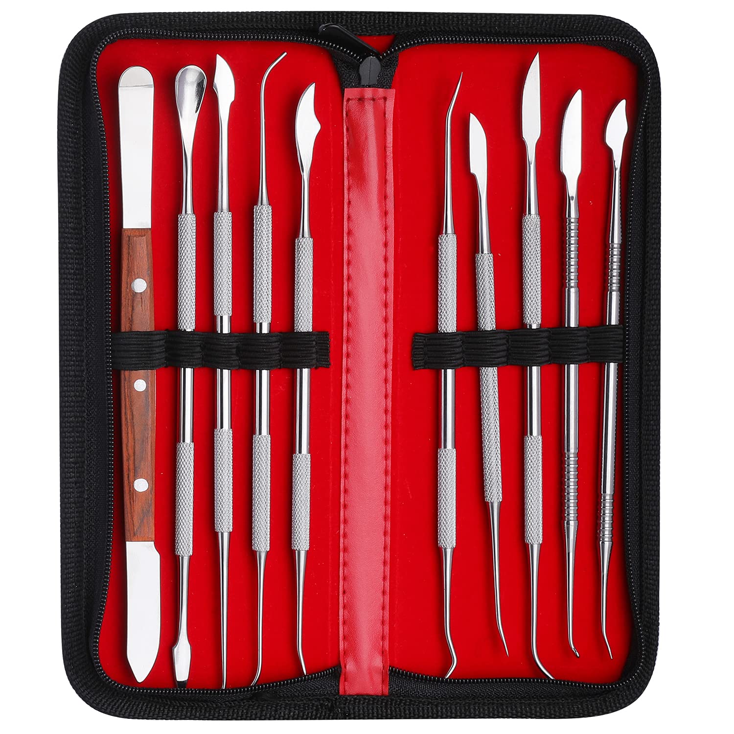 10pcs Dental Wax Carving Tools - Teeth Whitening Kit 评论和价格