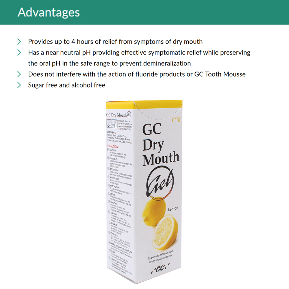 Dry Mouth Relief Gel Treatment - Teeth Whitening Near Me 评论和价格