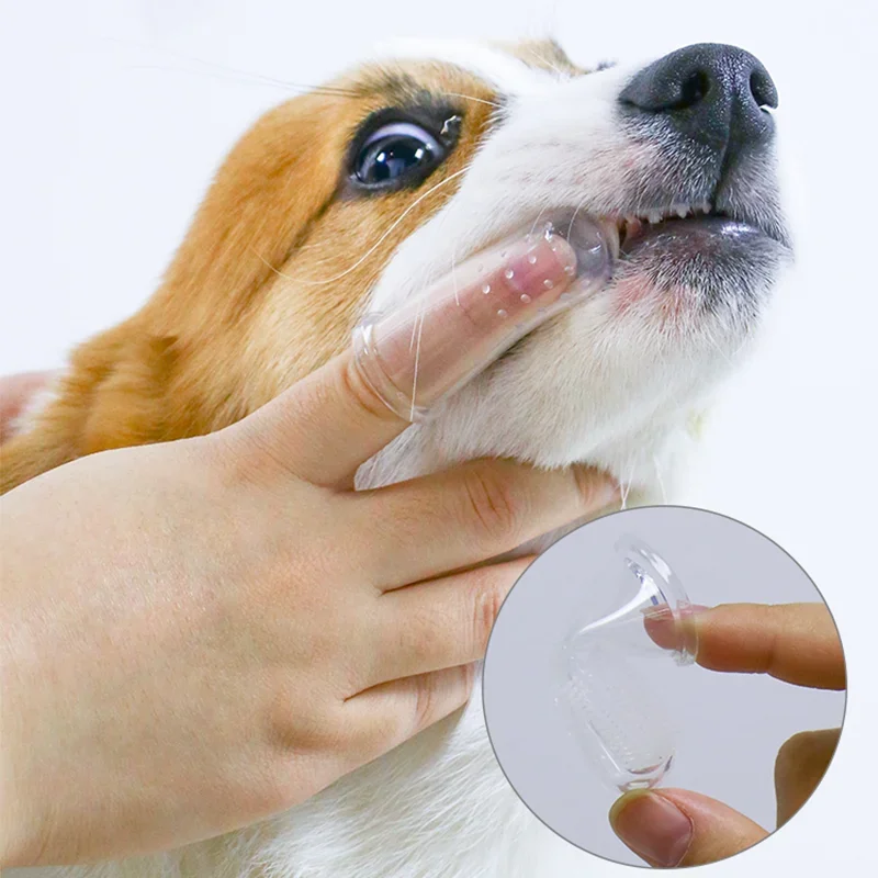 Super Soft Pet Finger Toothbru - Teeth Whitening Mouthwash 评论和价格