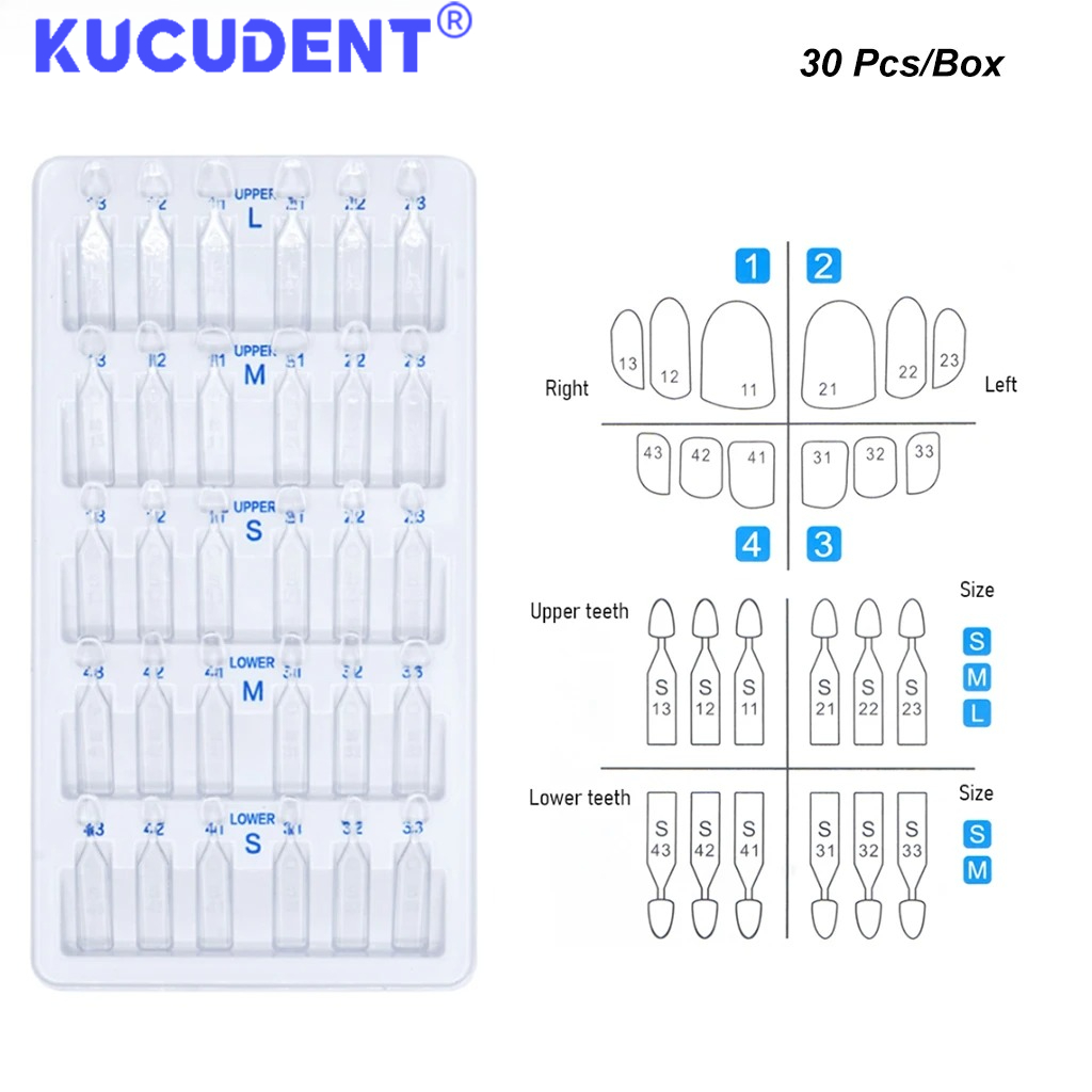 30pcs/Set Dental Veneer Mould  - Teeth Whitening Moulds 评论和价格